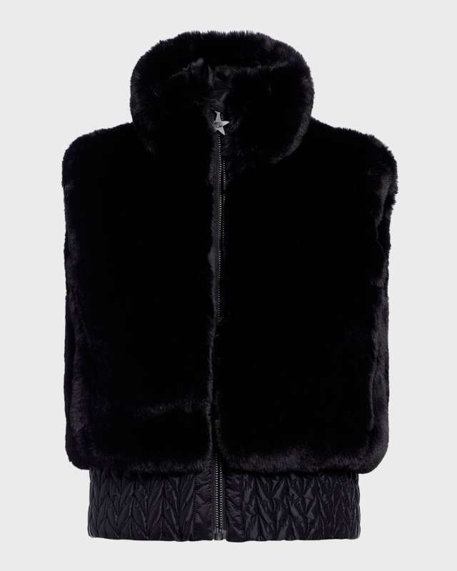 Lina Faux Fur Anti-Odor Ski Vest